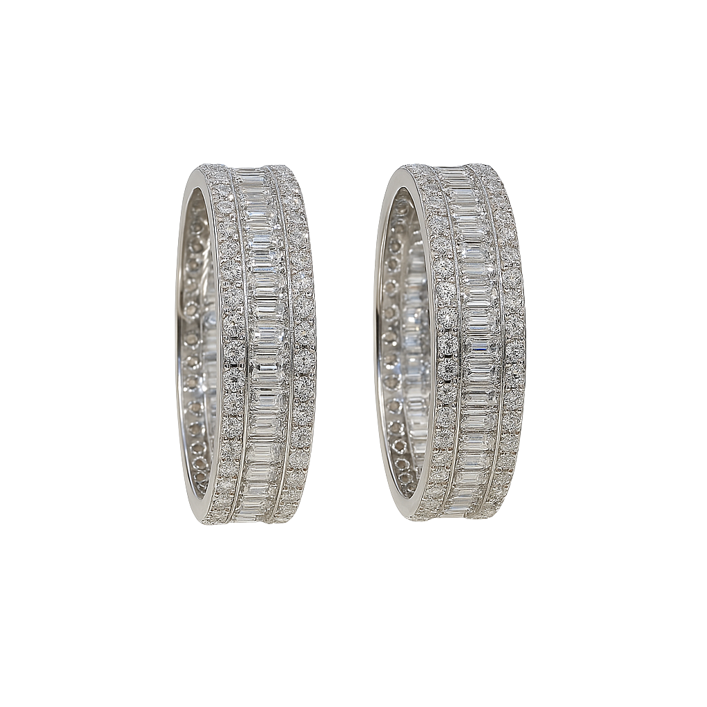 HLJR19 Aura BaguetteLuxe Ring – Platinum Anniversary Gift