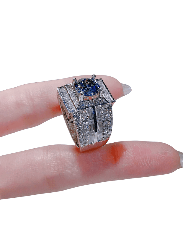 ImperialIce Moissanite Ring – 3,2CT Majesty