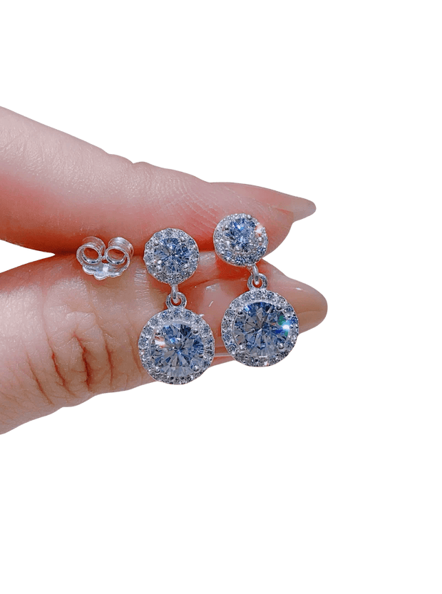 Blue Radiance Earring – Serenity in Sparkle