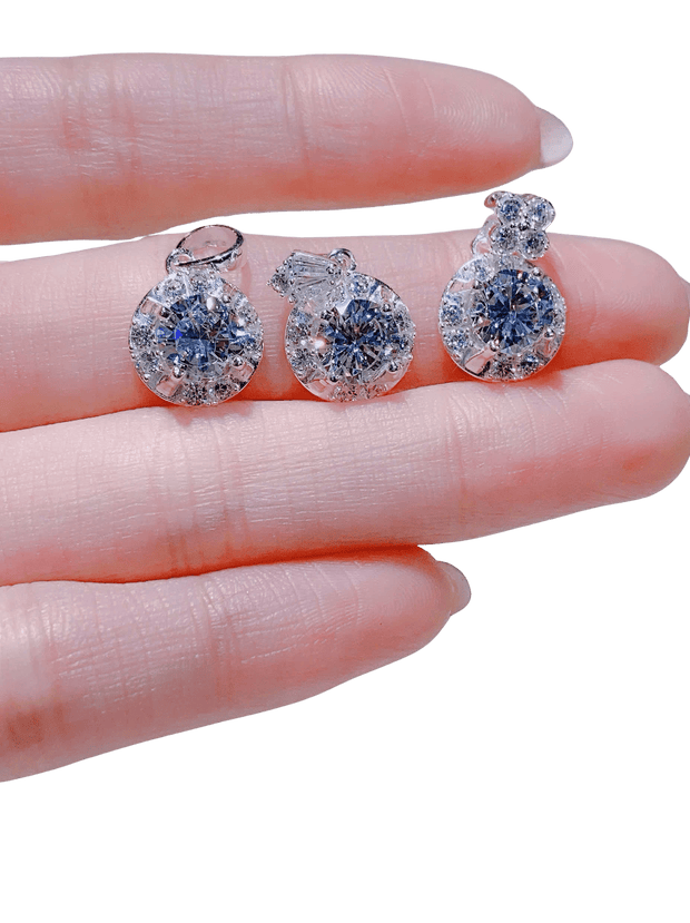 Starlit Bloom Moissanite Jewelry Set – Radiance in Every Spark