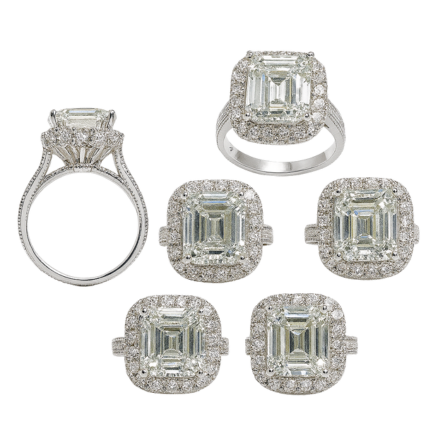 3,8CT Diamond Ring