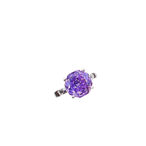 HLJR020 Aura SpiralLuxe Ring – Platinum Statement Gift