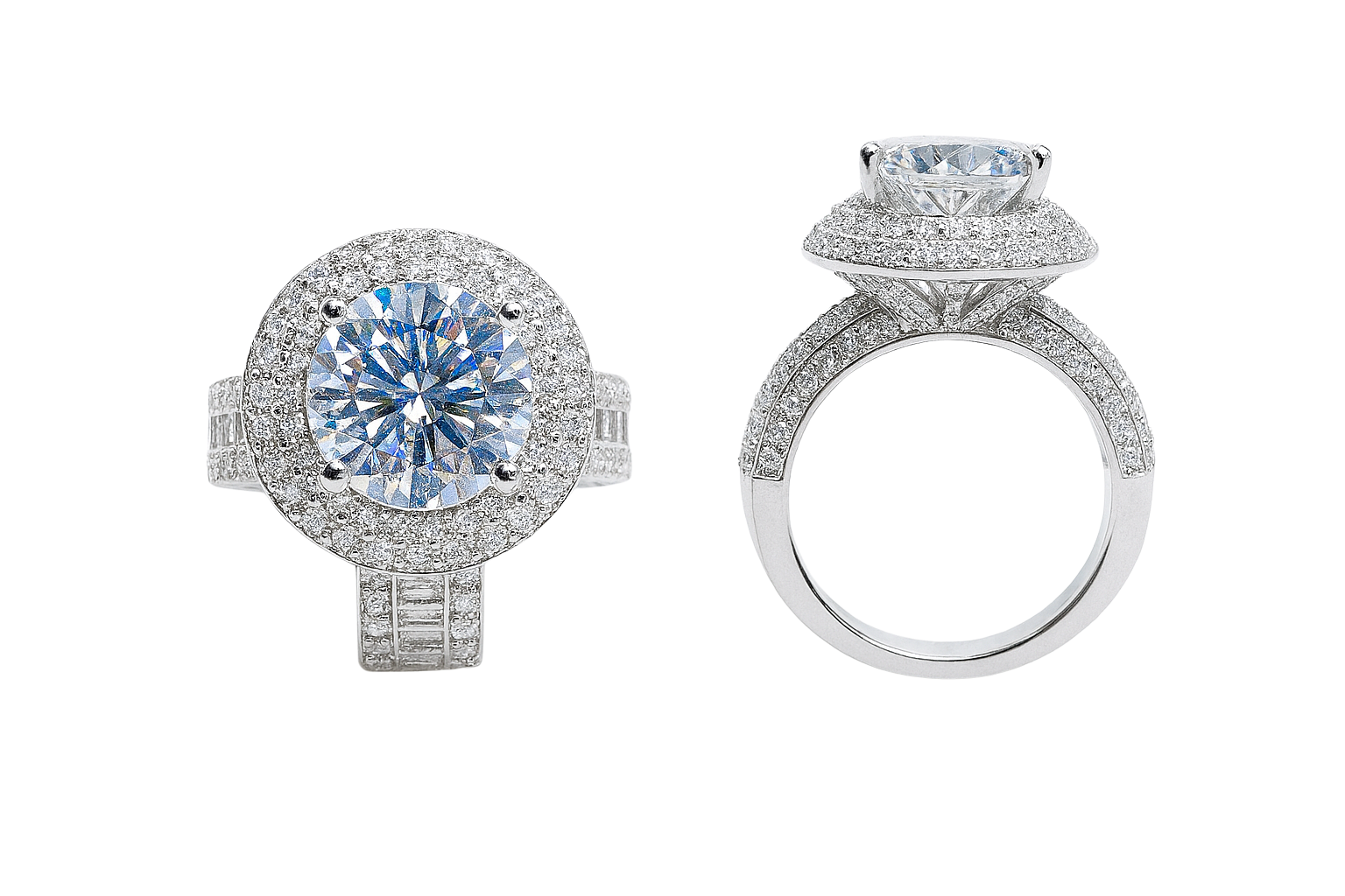 Grand Halo Aurora Ring Center Brilliance