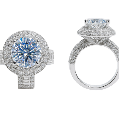Grand Halo Aurora Ring Center Brilliance