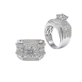 HLJR017 Force RoundLuxe Ring - Statement Gift For Him