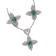 HLJS004 Bellea FloralLuxe Set - Platinum Statement Gift