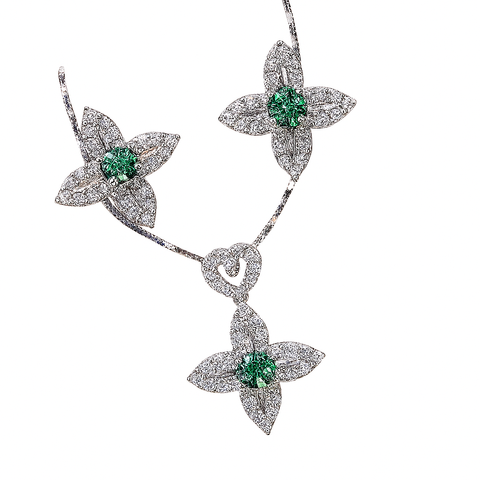 HLJS004 Bellea FloralLuxe Set - Platinum Statement Gift