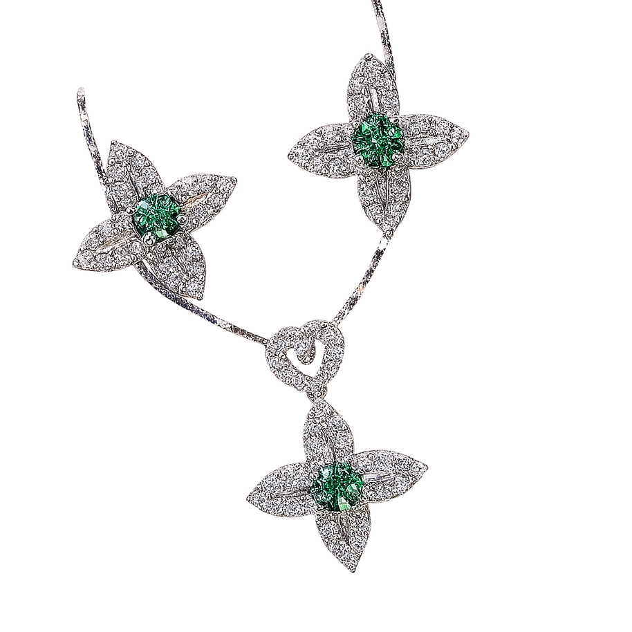 HLJS004 Bellea FloralLuxe Set - Platinum Statement Gift