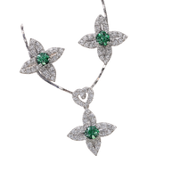HLJS004 Bellea FloralLuxe Set - Platinum Statement Gift