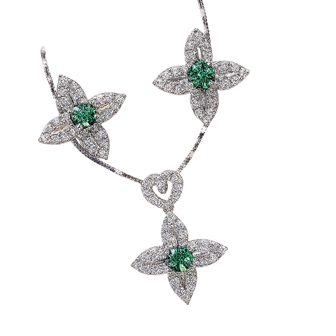 HLJS004 Bellea FloralLuxe Set - Platinum Statement Gift