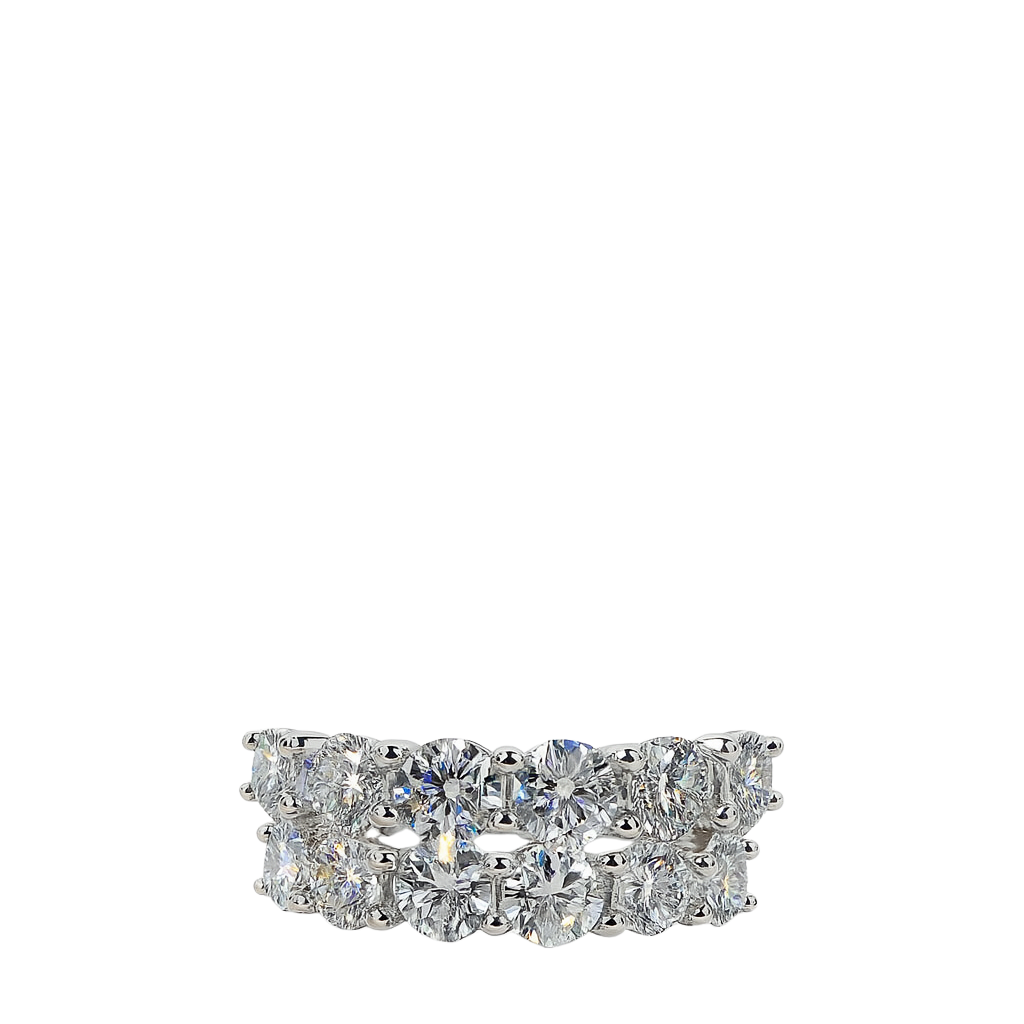 HLJR19 Aura BaguetteLuxe Ring – Platinum Anniversary Gift