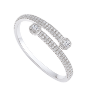HLJB004 Nova SquareLuxe Bracelet - Platinum Statement Gift