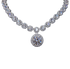 HLJN013 Lumia SphereLuxe Necklace - Platinum Statement Gift