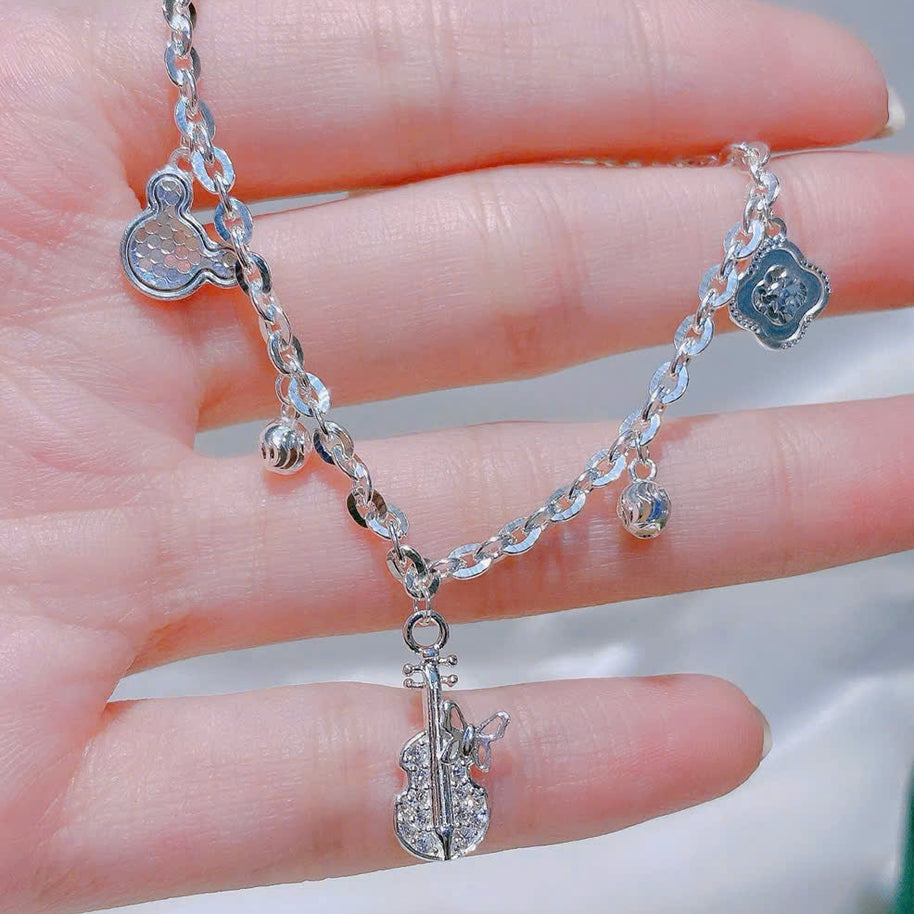 HLJB001 Nova BlossomLuxe Bracelet – Platinum Statement Gift