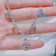 HLJB001 Nova BlossomLuxe Bracelet – Platinum Statement Gift