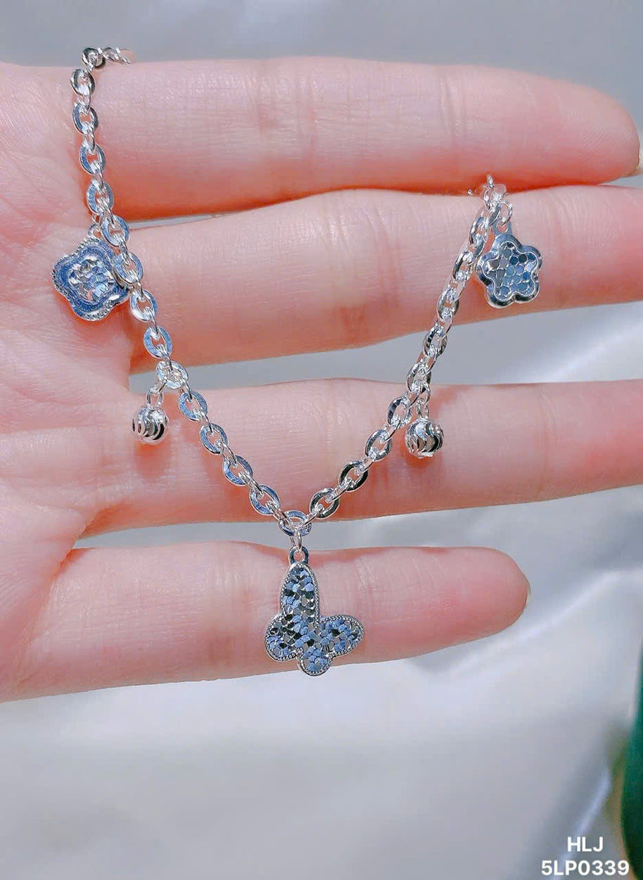 HLJB001 Nova BlossomLuxe Bracelet – Platinum Statement Gift