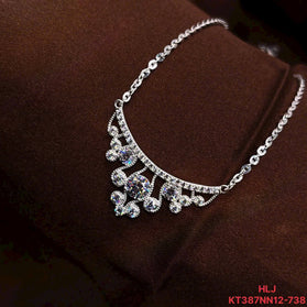 HLJN003 Lumia CelestialLuxe Necklace – Platinum Memories Gift