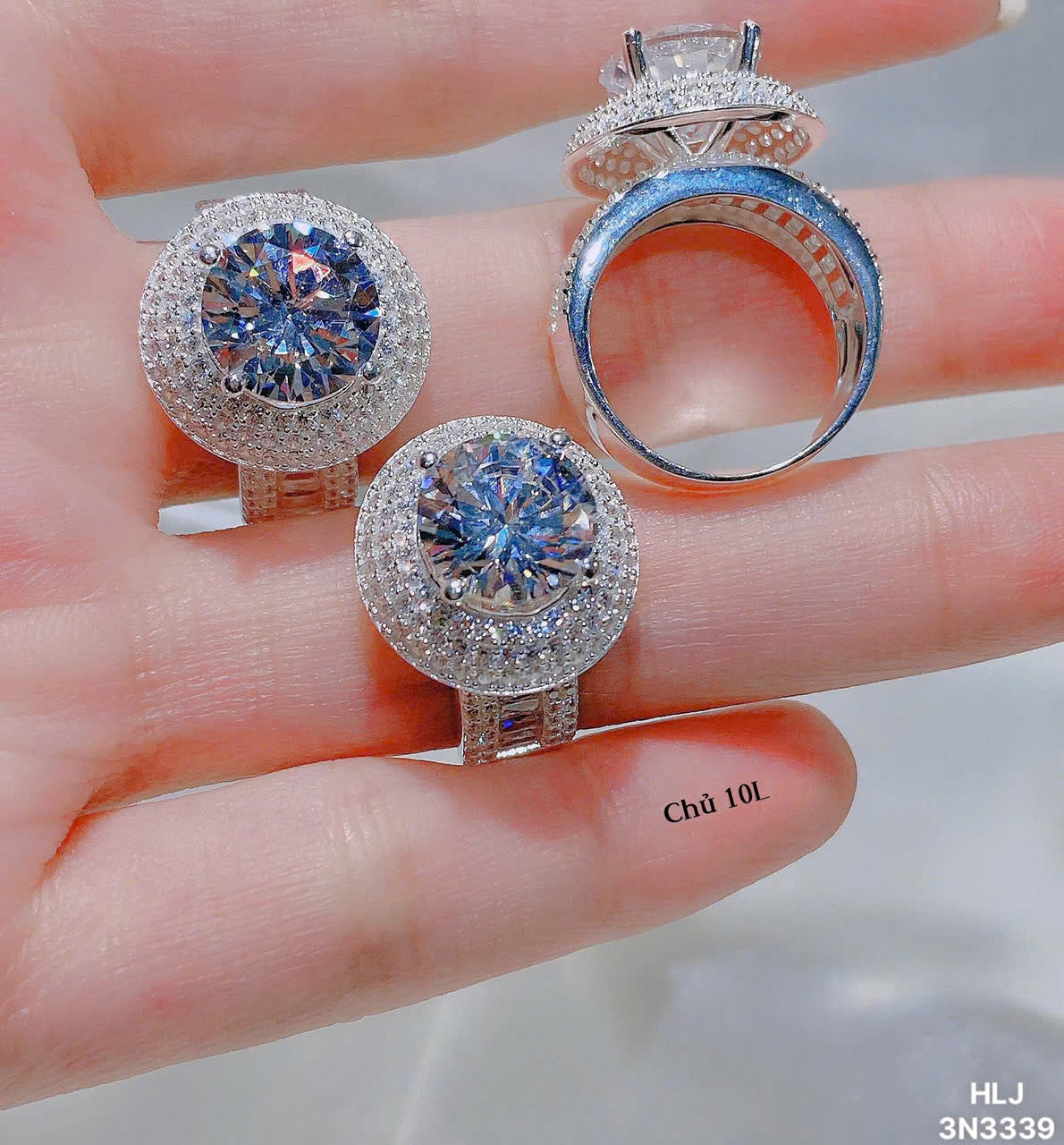 Grand Halo Aurora Ring Center Brilliance