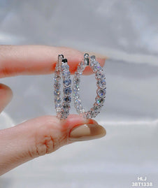 4CT Diamond Earrings