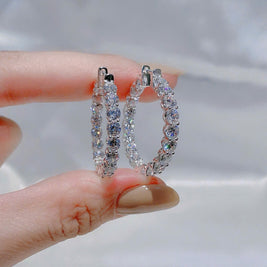 4CT Diamond Earrings