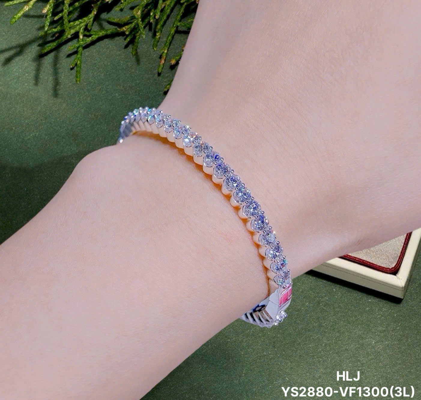 Radiant Cushion Tennis Bracelet CZ Sparkle