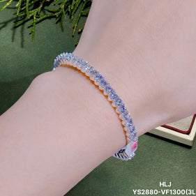 Radiant Cushion Tennis Bracelet CZ Sparkle