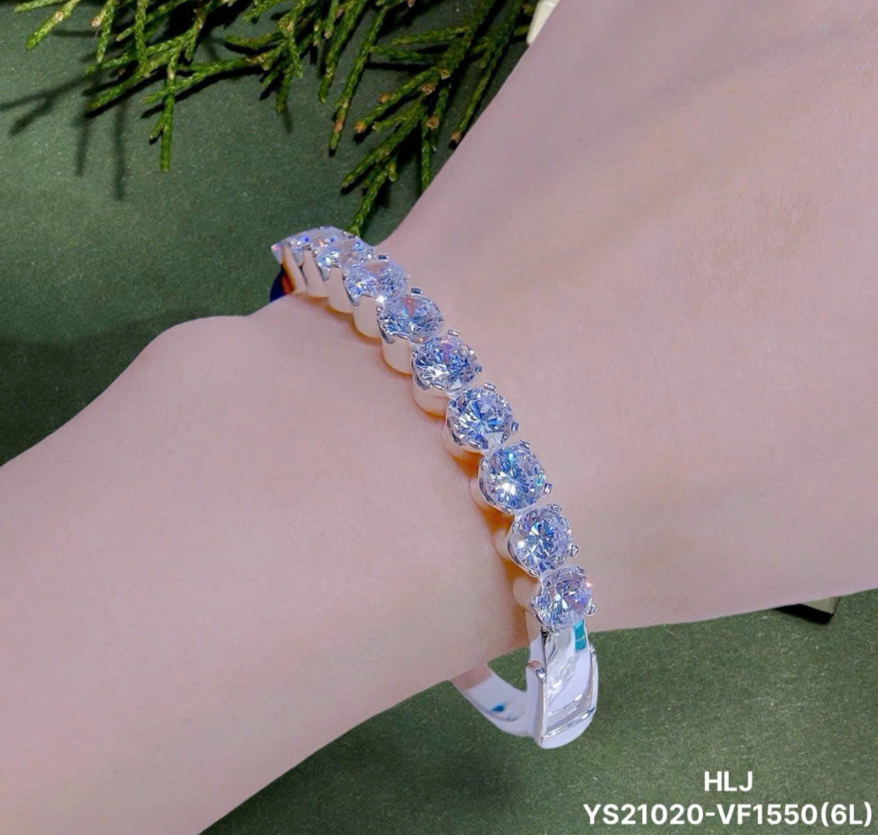 Radiant Cushion Tennis Bracelet CZ Sparkle