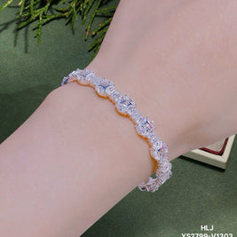 Radiant Cushion Tennis Bracelet CZ Sparkle