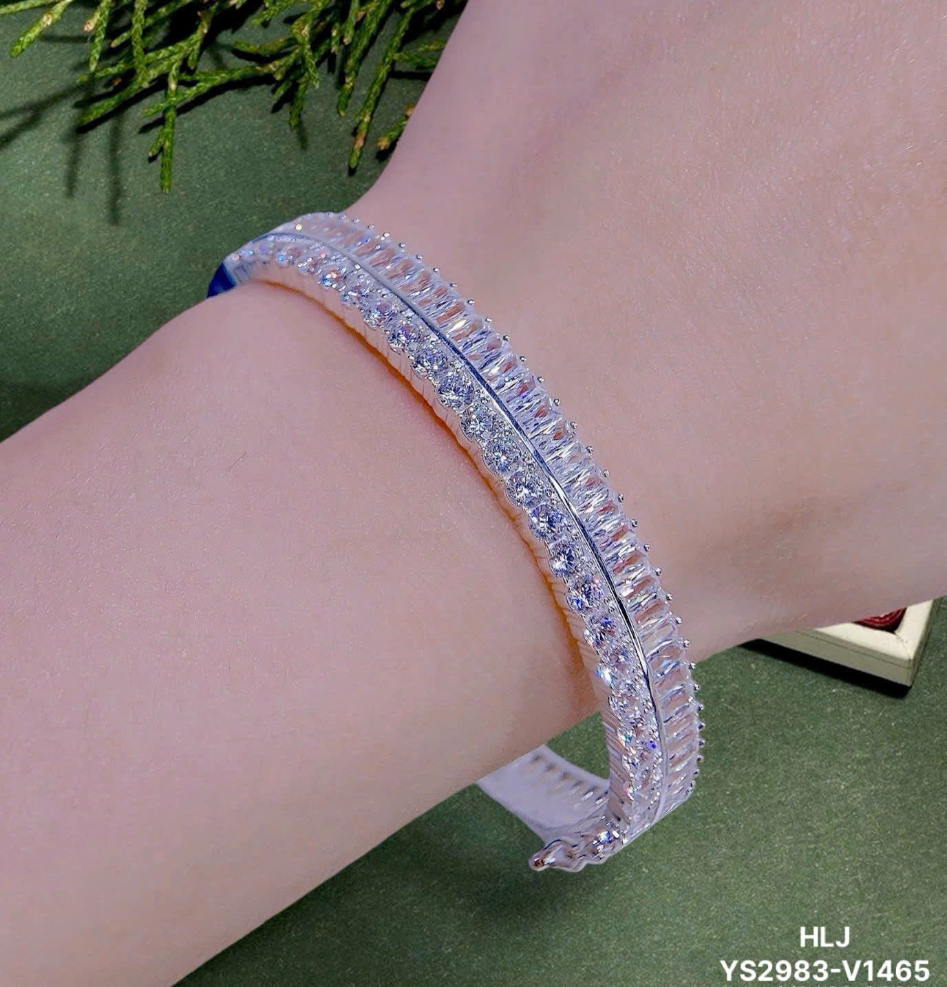 Radiant Cushion Tennis Bracelet CZ Sparkle