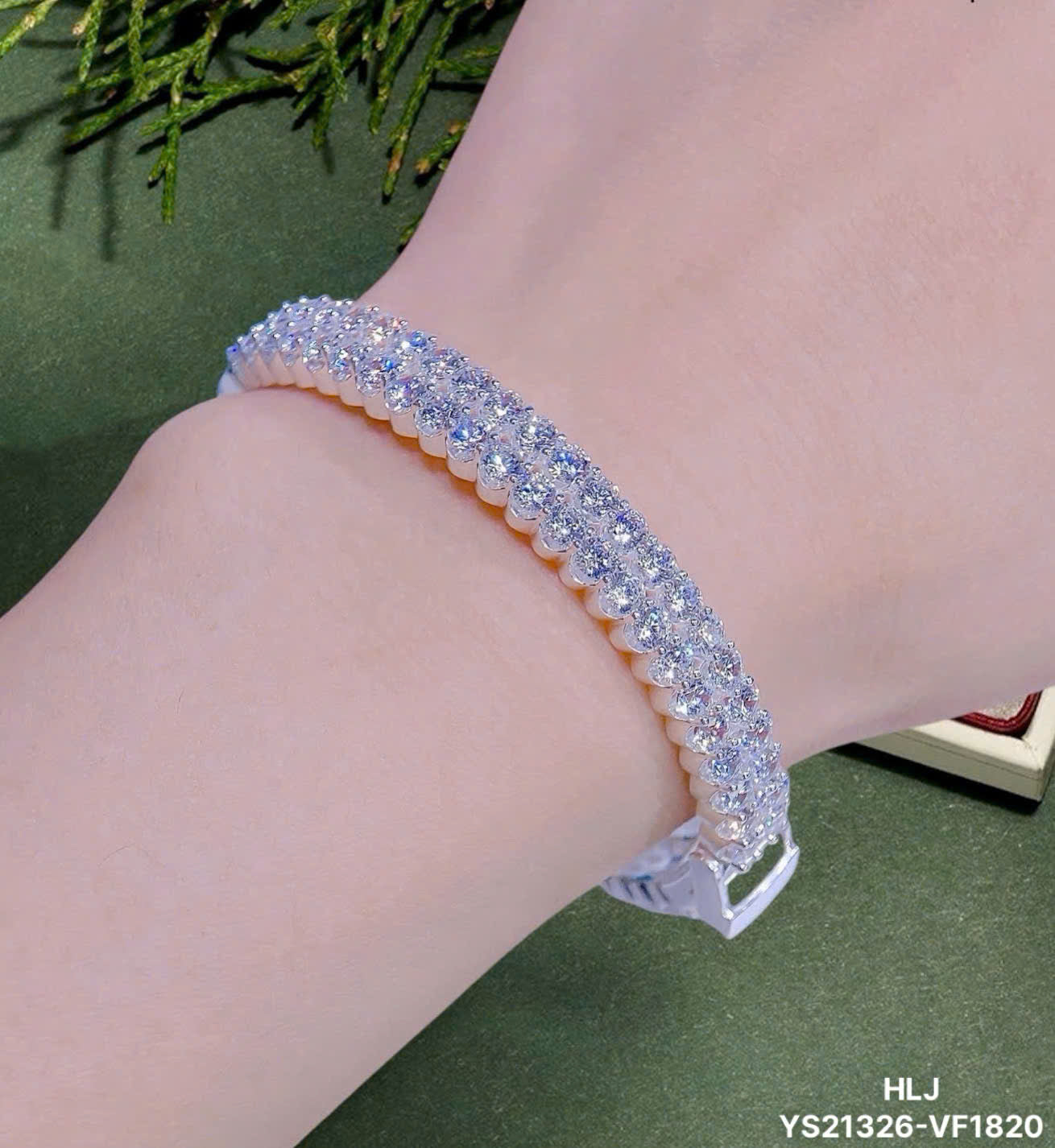 Radiant Cushion Tennis Bracelet CZ Sparkle