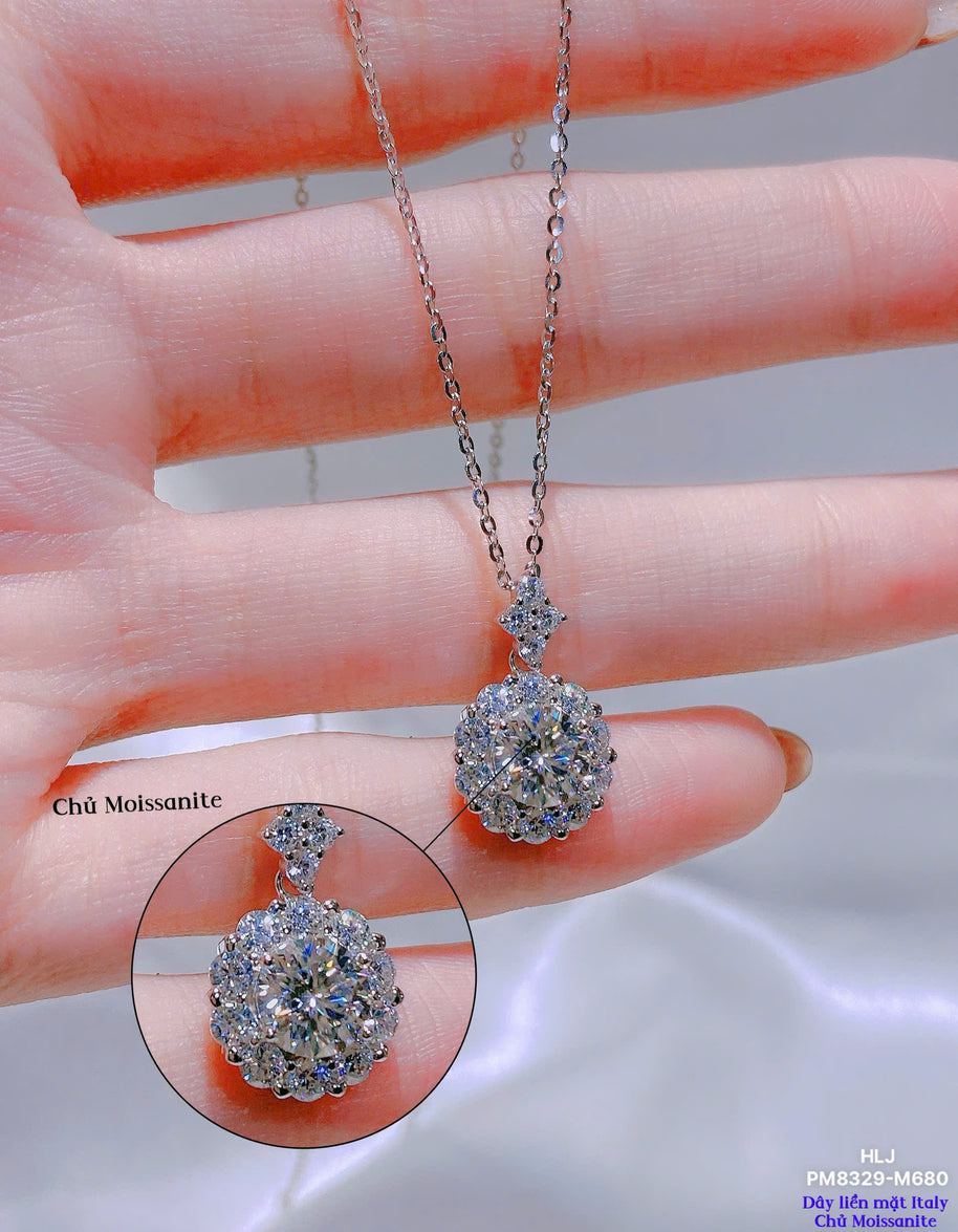 3,5CT Diamond Necklace