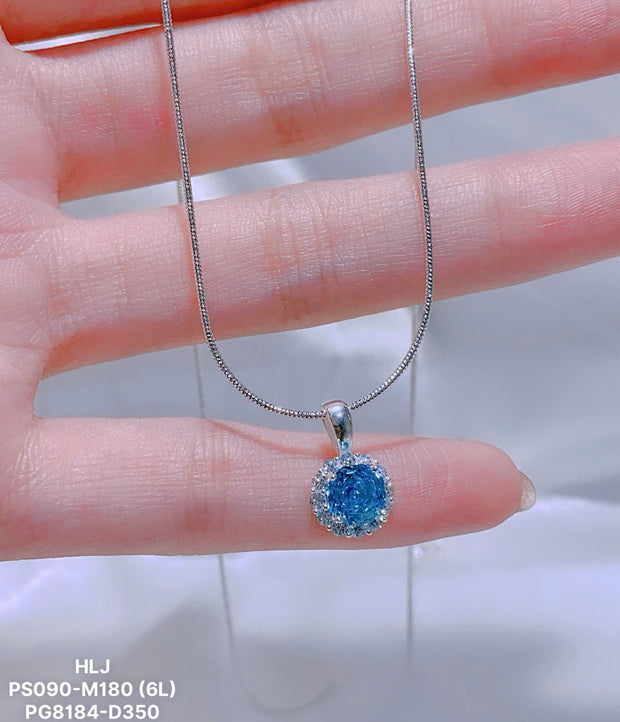 Aurora Whirl Pendant – Halo Radiance, Effortless Luxury