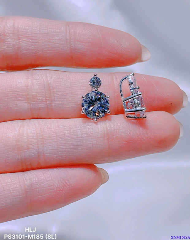 Starlit Bloom Moissanite Jewelry Set – Radiance in Every Spark