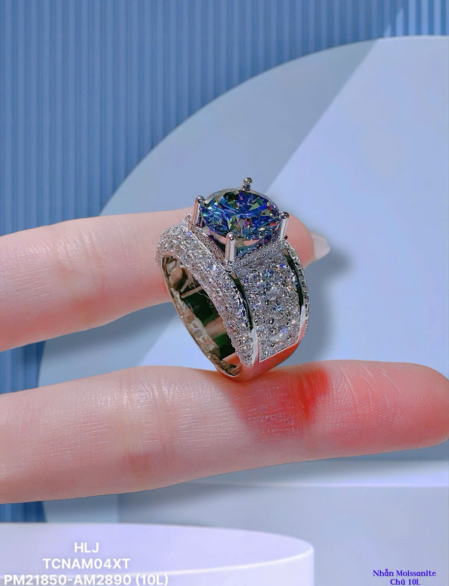 ImperialIce Moissanite Ring – 3,2CT Majesty