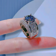 ImperialIce Moissanite Ring – 3,2CT Majesty