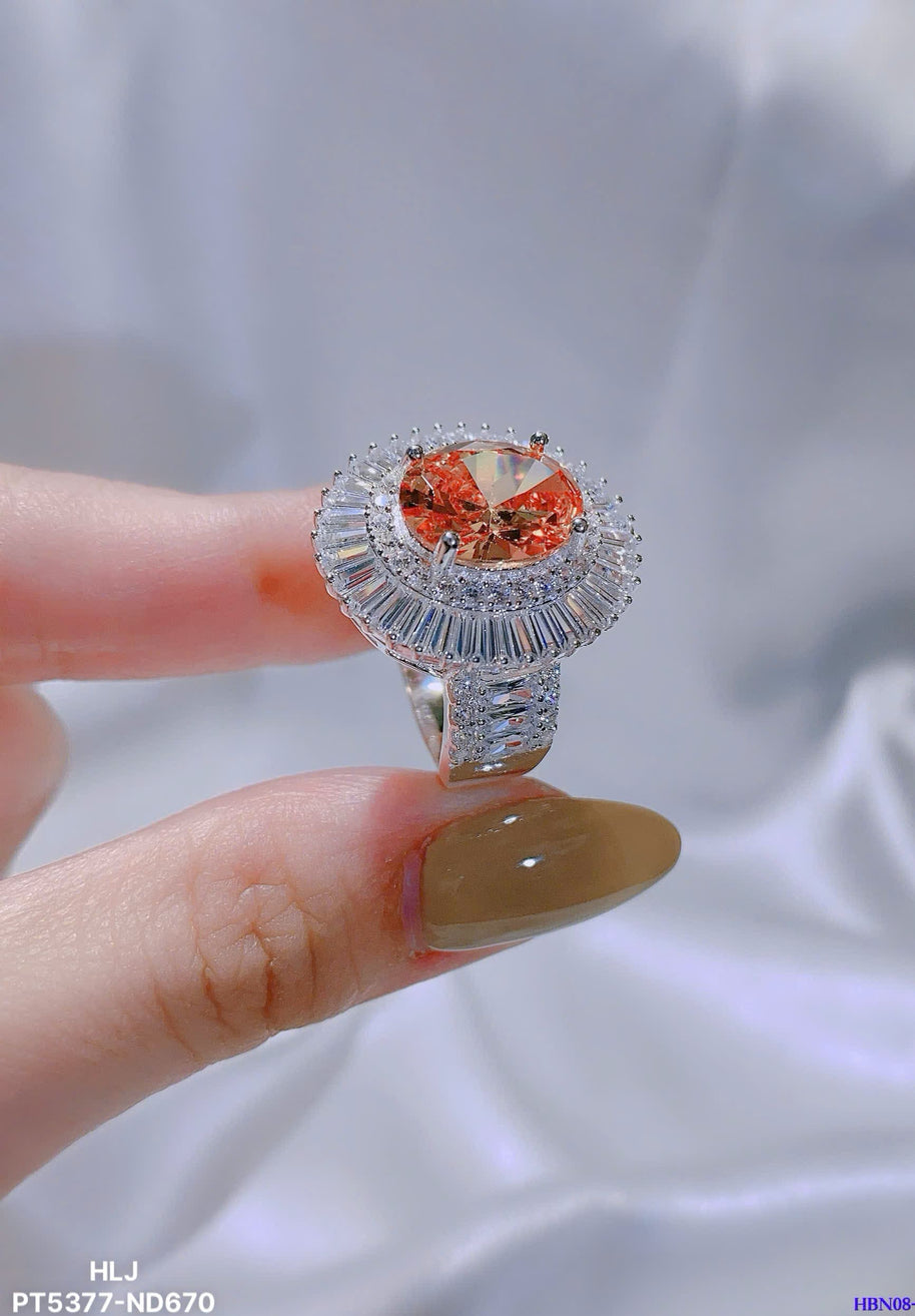 CrownLuxe Halo Ring – 4.45CT Brilliance