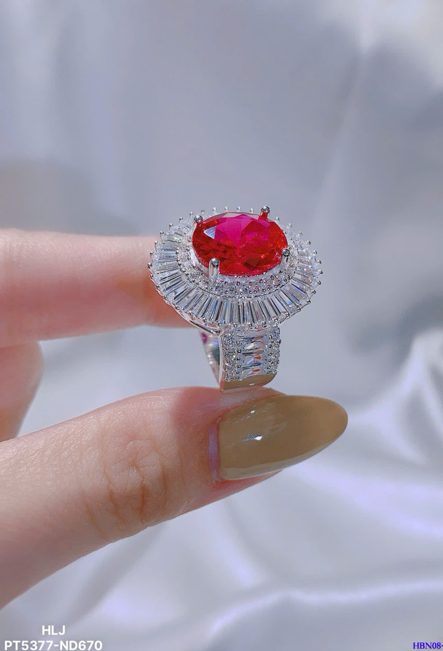 CrownLuxe Halo Ring – 4.45CT Brilliance